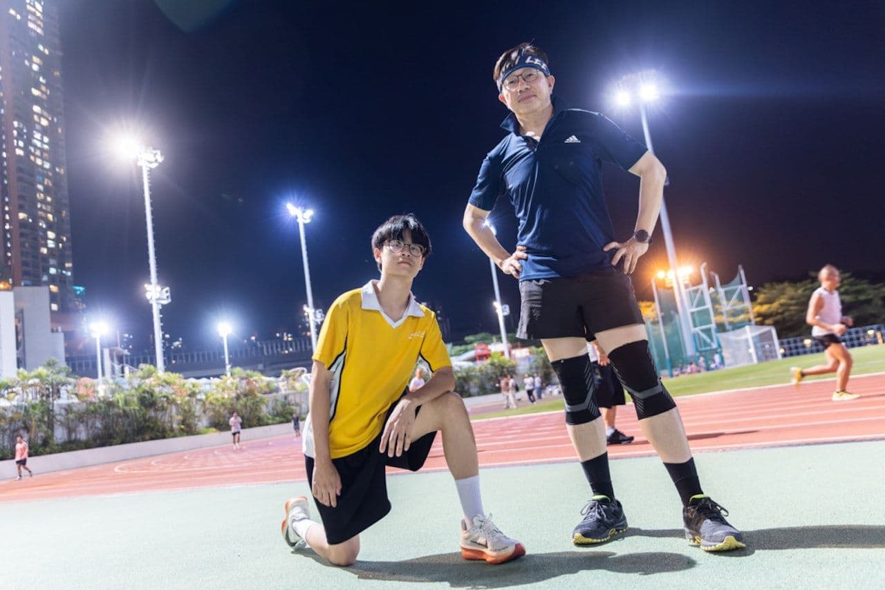 HK01-校長與學生並肩挑戰街馬10公里賽-以行動體現學習與堅持力量